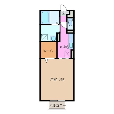 益生駅 徒歩27分 1階の物件間取画像